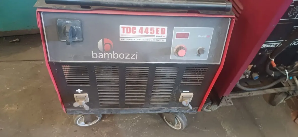 Máquina De Solda Retificadora Bambozzi Tdc 445ed