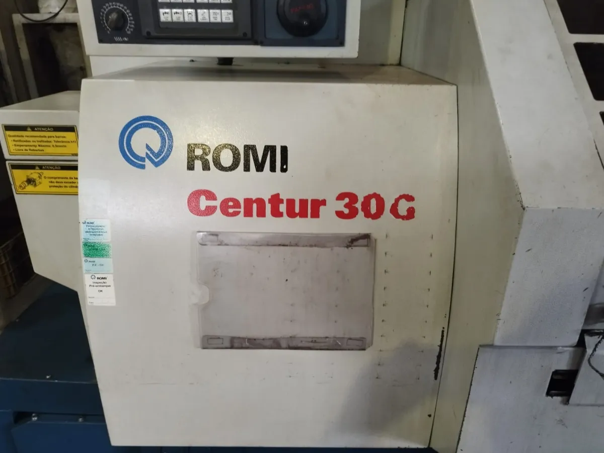 Torno Cnc Romi Centur 30g